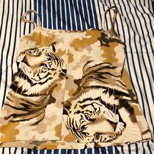 Spaghetti strapped top